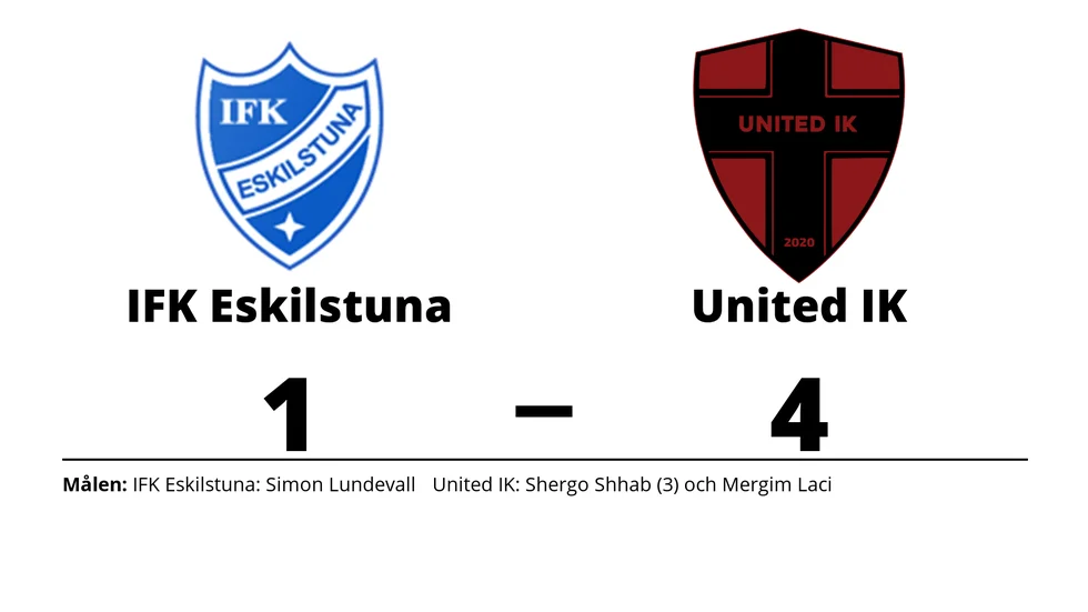 IFK Eskilstuna förlorade mot United IK Nordic