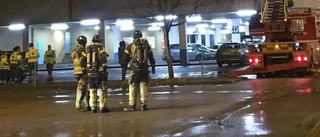 Brand uppstod i ventilation