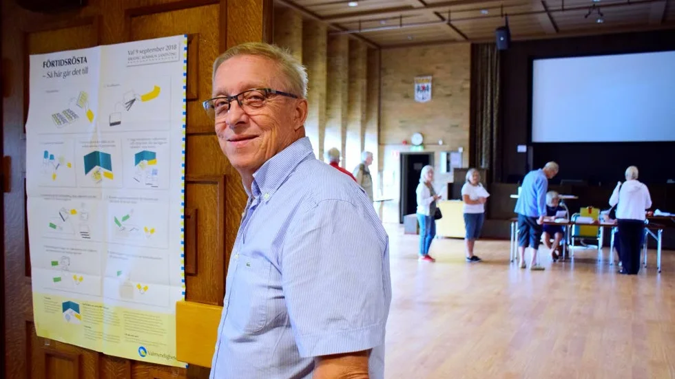 Idag öppnade förtidsröstningen och som vanligt var valsamordnare Bengt Westrin på plats. "Jag tycker det här är så himla kul, jag har varit med sju gånger nu så det här har varit en del av mitt liv. "