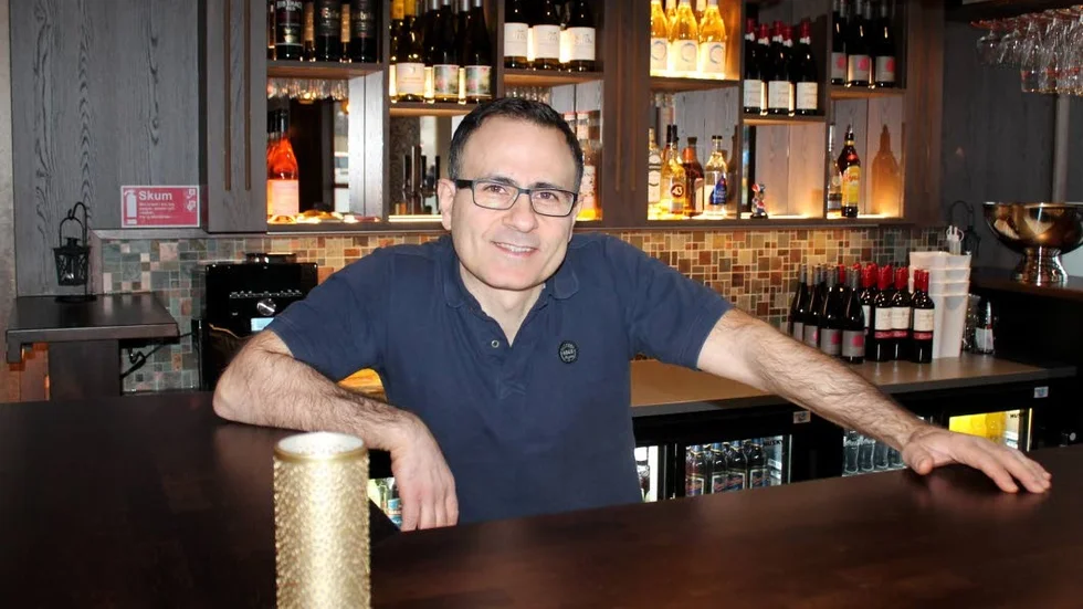 Issa Khlaf berättar att investeringen i den nya restaurangen på Storgatan landar på närmare fyra miljoner kronor.