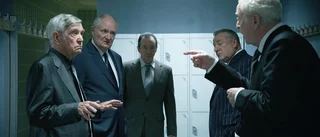 Pensionsfärdiga farbröder i outsägligt sorglig kuppfilm
