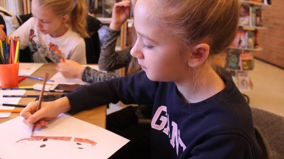 Elvira Sager bestämde sig för att göra en hästhaj.