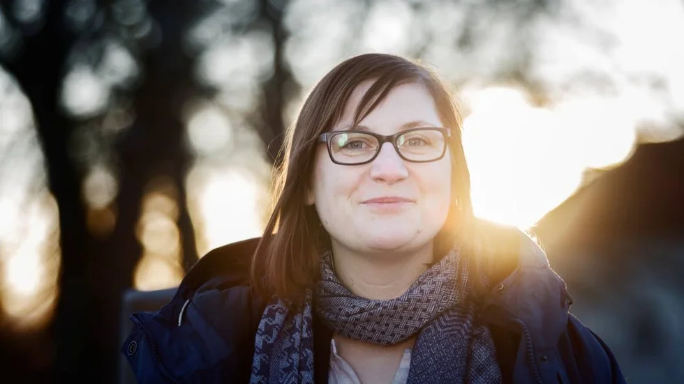 Vänsterpartiets Jessica Eek räds inte en debatt. Det går inte att INTE ta debatten, säger hon själv.