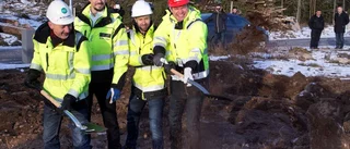 Här påbörjas nya området i Harvestad