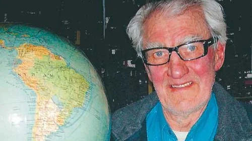Arne Svahn föreläste om väder- och klimatförändringar.