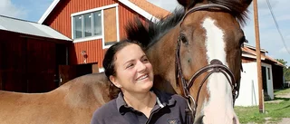 Josefina satsar på utbildning av hästar