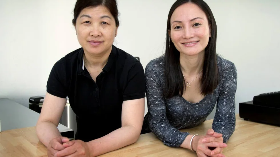 Valla. Ping Li och Mei Chan öppnar nästa vecka Valla Sushi vid Vallaplan i Linköping.