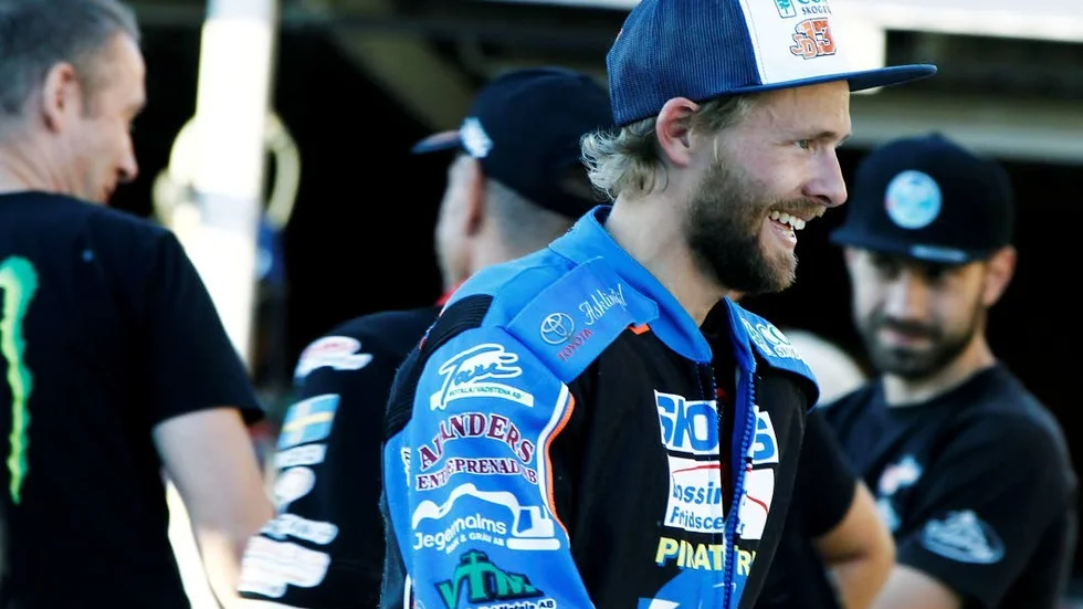 Glad. Piraternas Jonas Davidsson var lättad över att redan nu vara klara för slutspel.