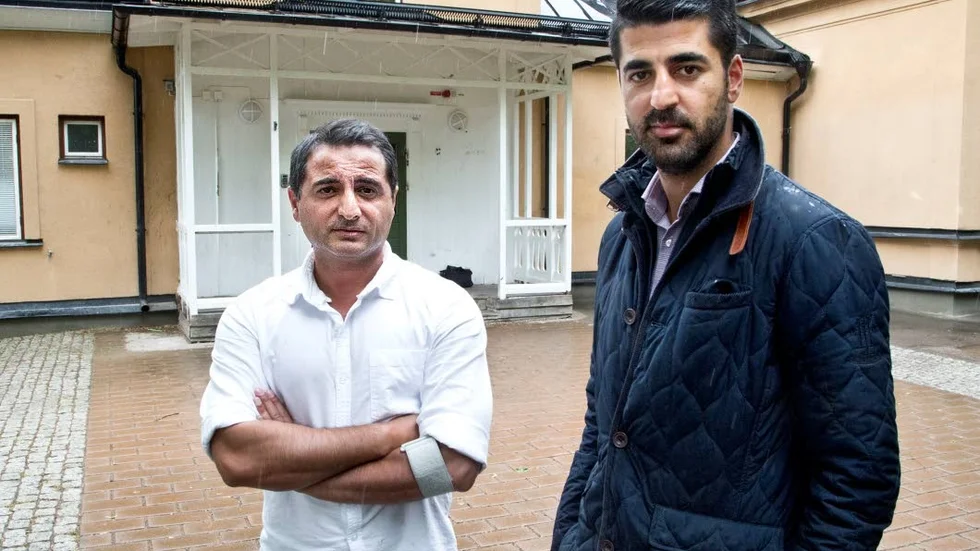 Shirwan Barwari och Azad Pirooti. Kommunens brobyggare med fokus på att hjälpa unga från att hamna i kriminalitet.