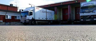 Lastbil med jeans spårlöst borta