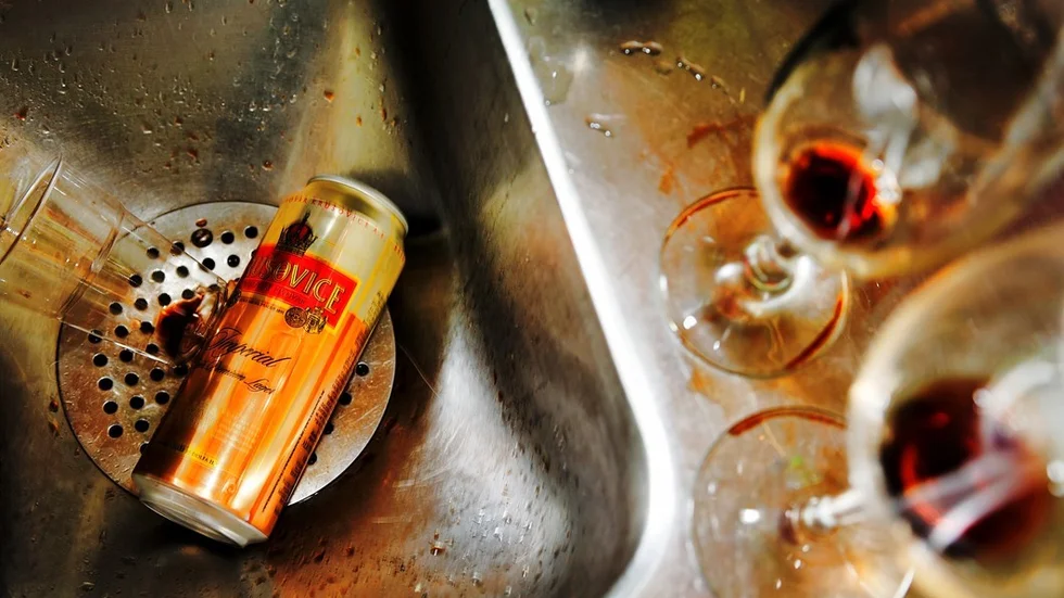 Alkohol var orsak till ett brott i misshandel på Tjustvallen i helgen. Foto: Martina Holmberg/TT