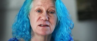 Älgkon som snart står inne i hallen