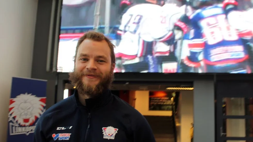 Saab arena har varit Jimmy Anderssons hemmaborg i två säsonger nu.