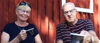 Välbesökt på marknaden trots hetta