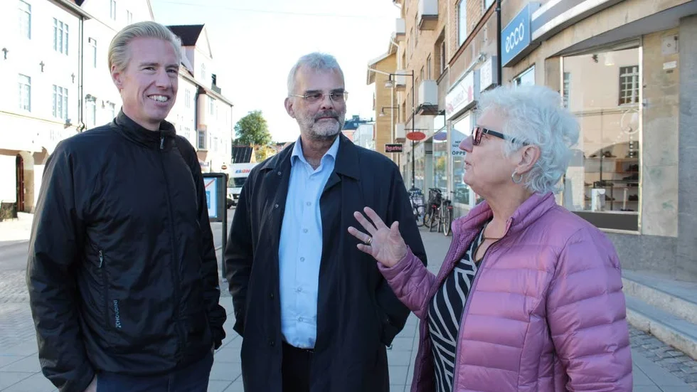 Rikard Norman, Dan Ljungvall och Carina Jönsson.