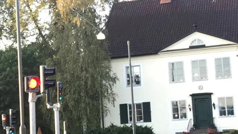 Ständigt rött ljus är konstigt, tycker 10-årige Erik Strand.