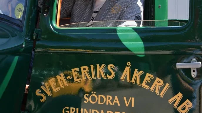 Lars-Erik har lagt upp turen på det cirka 9 mil långa rallyt.