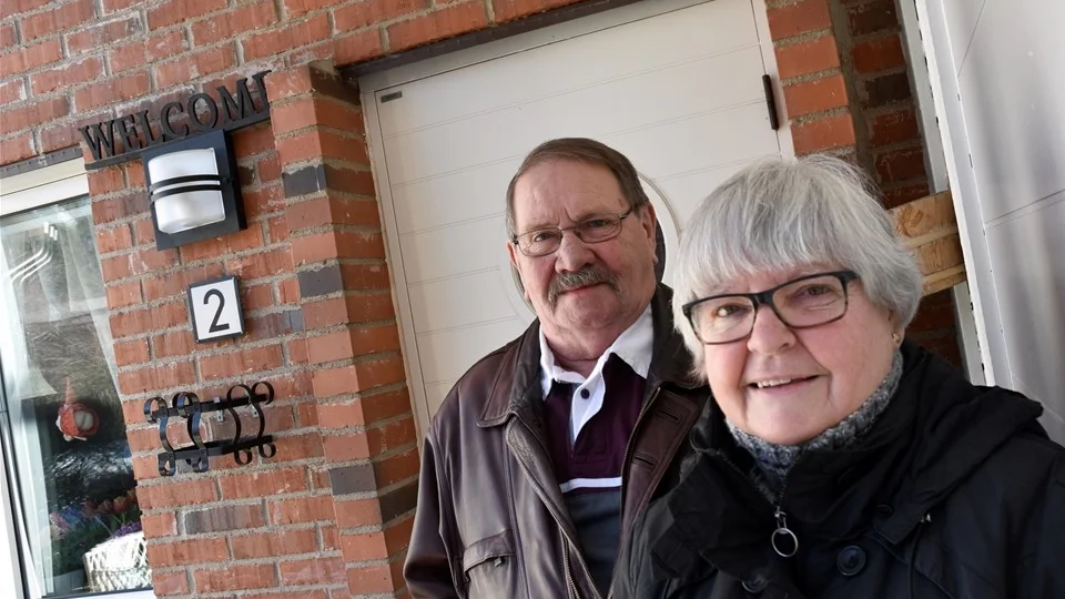 Här, på Ullstämmavägen, har Margot och Åke bott i 20 år. Foto: Carolina Fransson