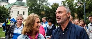 Jan Björklund kampanjade i Linköping