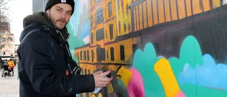 Uppskattad graffitikonstnär i Linköping
