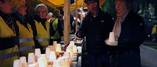 Ljusbåtar till förmån till glömda barn