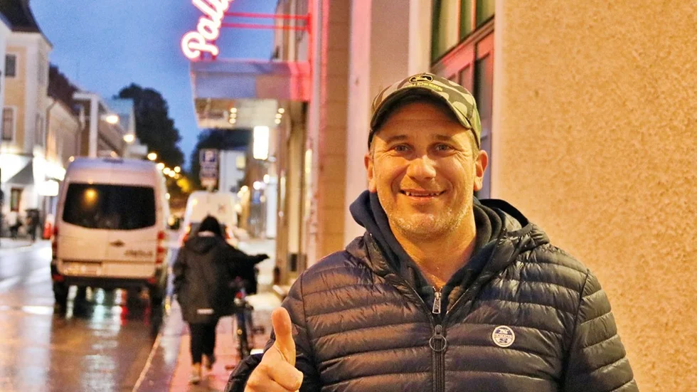 Markoolio, Marko Lehtosalo, laddad för spelningen på Palladium i lördags kväll. Foto: Liselotte S Johansson