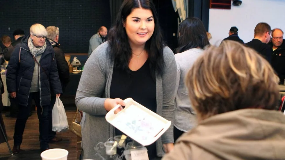 Mathilda Ström bytte stil hemma. På megaloppis sålde hon sin gamla inredning.