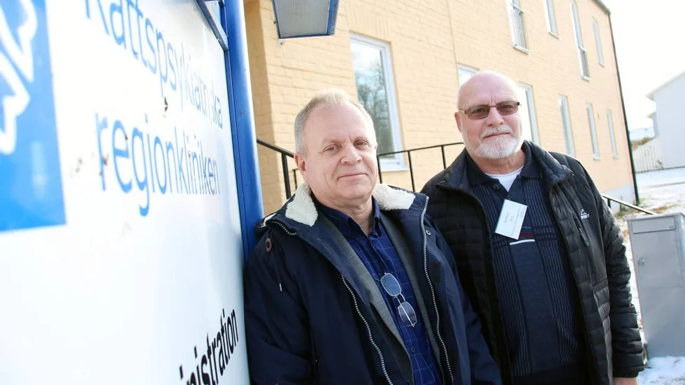 Jan Cederborg och Kjell Andersson har båda arbetat med planeringen av nya rättspsyk.