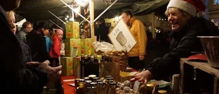 Tomten tog täten till marknaden