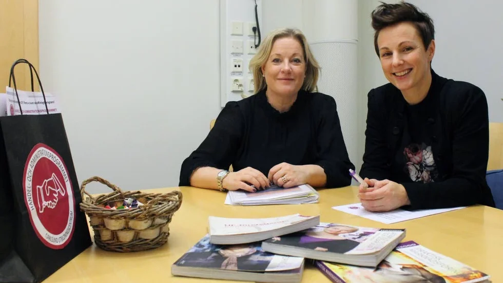 Suss Walldenheid och Elin Printzell ser fram emot att handelsprogrammet återuppstår.