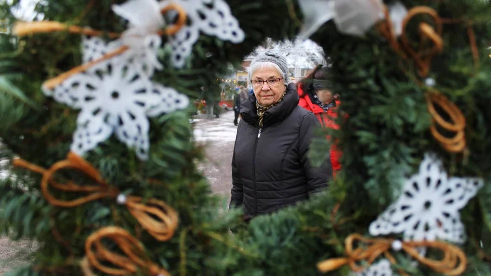 Berit Sellbrink från Tranås kollade in utbudet.