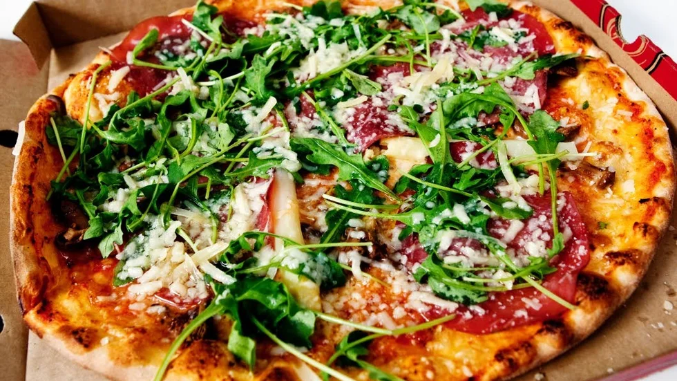 Pizza. Familjen fick påhälsning av ett falskt pizzabud.