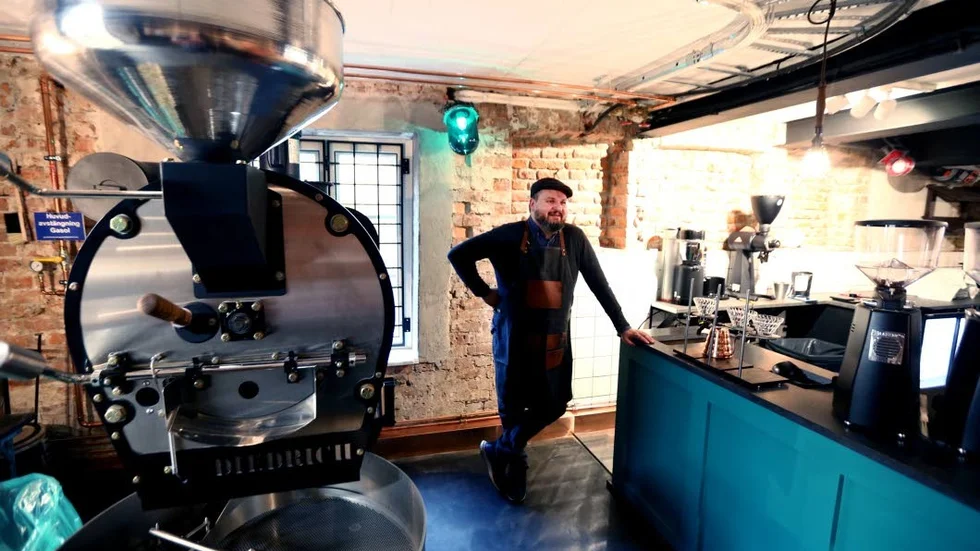 Nykomling. Simon Seropians café är nystartat – och nytt i White Guide.