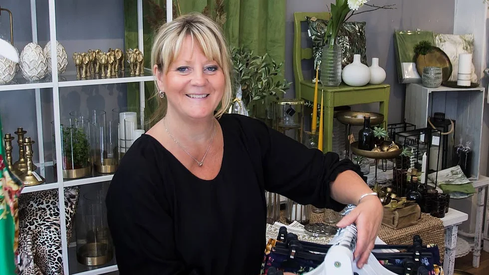 Fina rum har ett bra läge, tycker Monica Karlsson.