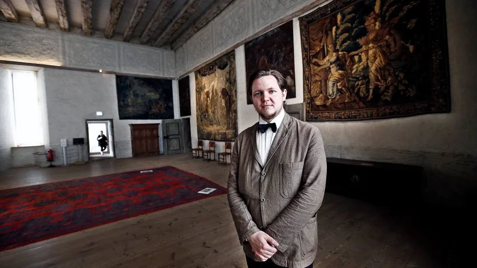 Lilla Rikssalen framhåller platschefen som sin favoritplats på Vadstena slott.