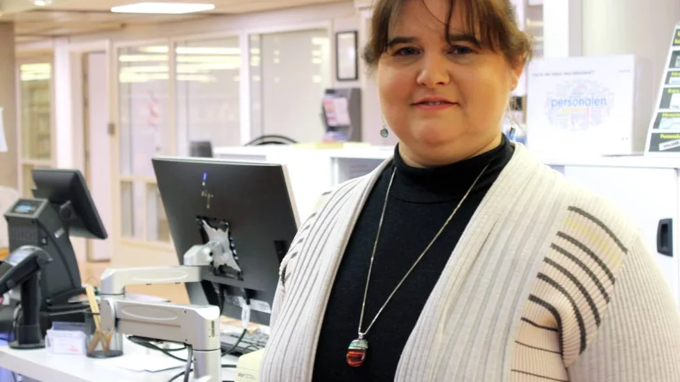 Johanna Hagelin, ny bibliotekschef i Motala.