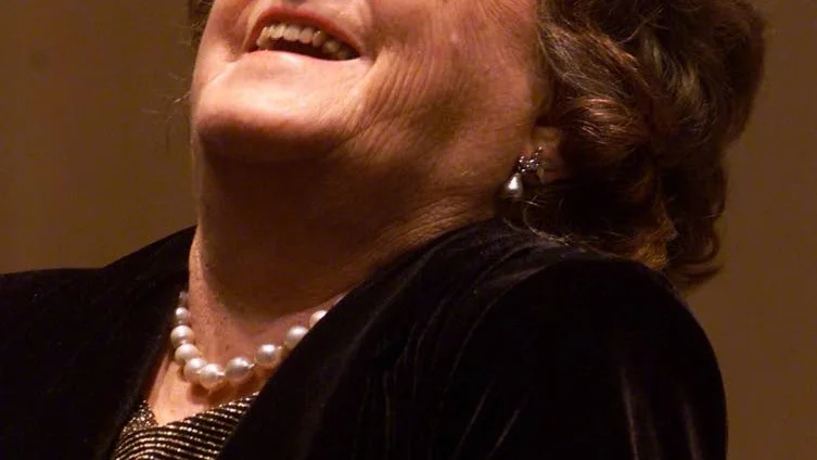 Den världsberömda operasångerskan Birgit Nilsson, 1918-2005.