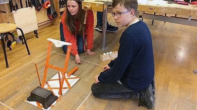 Alva Steen och Elias Lundgren känner sig lite smått nervösa inför den prestigefyllda tävlingen.