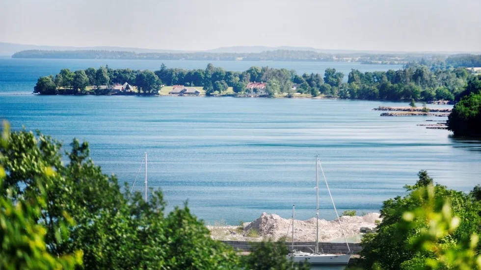 Vättern, vid Borghamn.