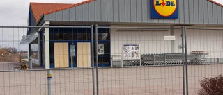 Nu kartläggs skadorna i Lidl-butiken