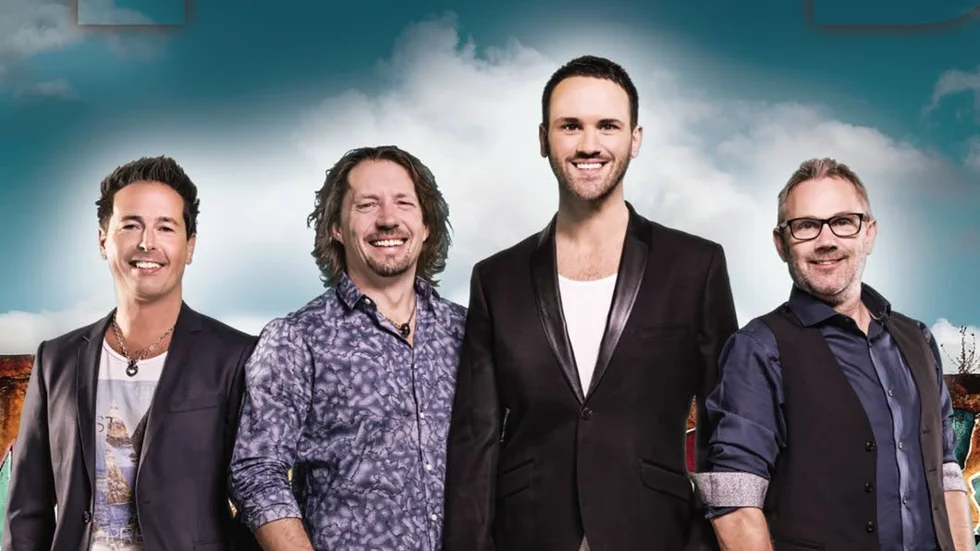 Dansbandet Xplays från Motala består av från vänster Esbjörn Samuelsson, Kenth Tergeland, Kevin Lehnberg och Thomas "Massi" Karlsson.