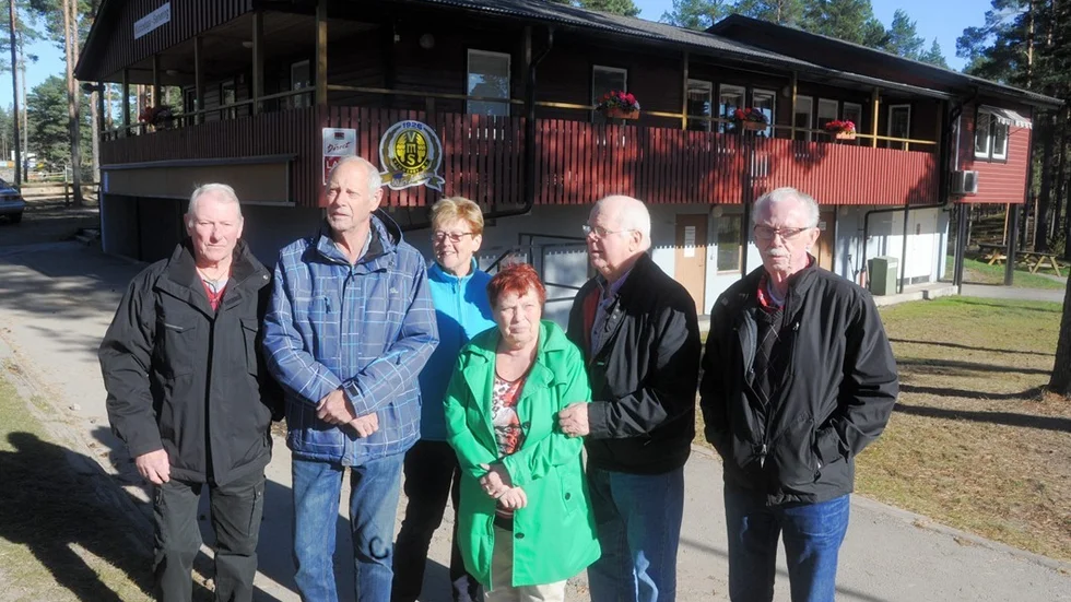 Leif Jacobsson, Torsten Karlsson, Anita Karlsson, Margareta Svensson, Anders Svensson och Stig Liljeblad har hållit i förberedelserna inför Vimmerby MS 90-årsfirande. Foto: Magnus Strömsten