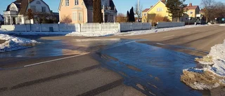 Audi upptäckte vattenläckan