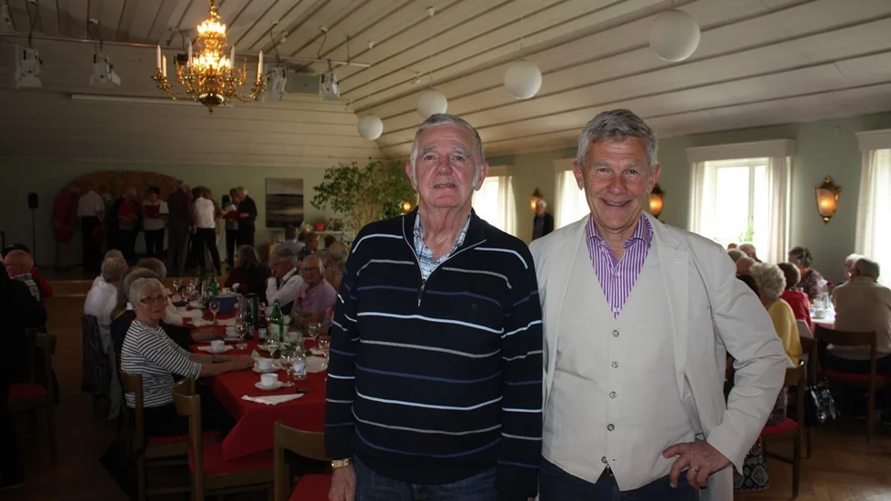 PRO:s Alve Gustafsson och Anders Lind kommer att kämpa för att behålla verksamheten på Kindagård. Foto: Lars-Göran Bexell