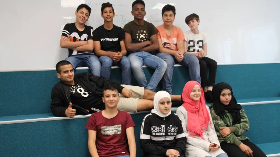 Sammanlagt var det 16 elever som började sommarskolan på Prolympia, för tre veckor sedan. Just i dag var det tio elever som var på plats i skolan.