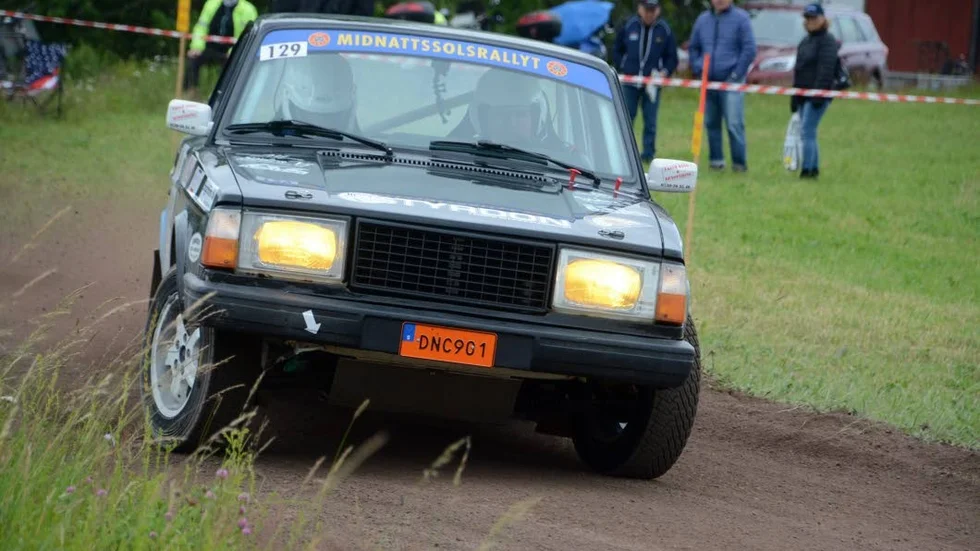 Morgan Olsson, Vimmerby MS, kör Midnattssolrallyt i år igen.