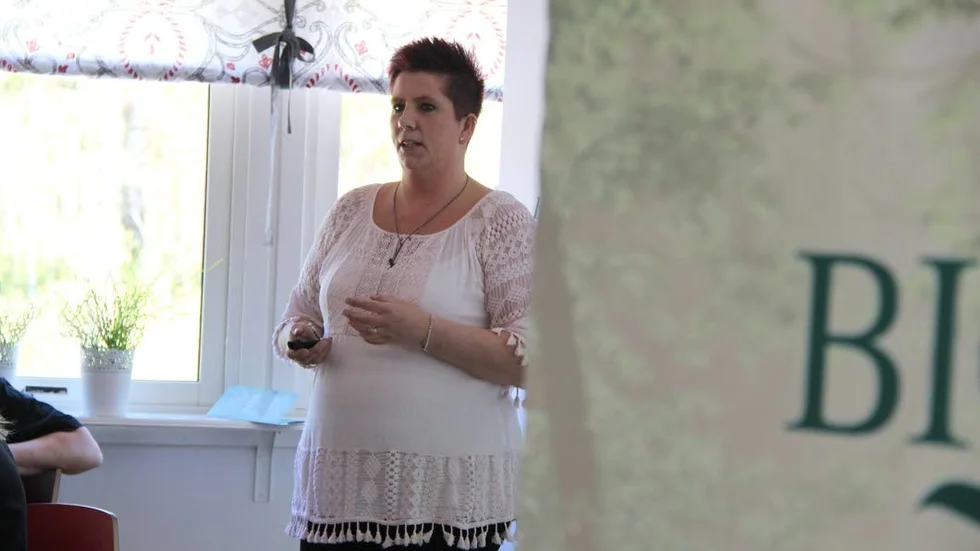 "Det finns inget liknande på marknaden", säger Susanne Adolfsson om Kisaföretagets nya så kallade "dry pad".