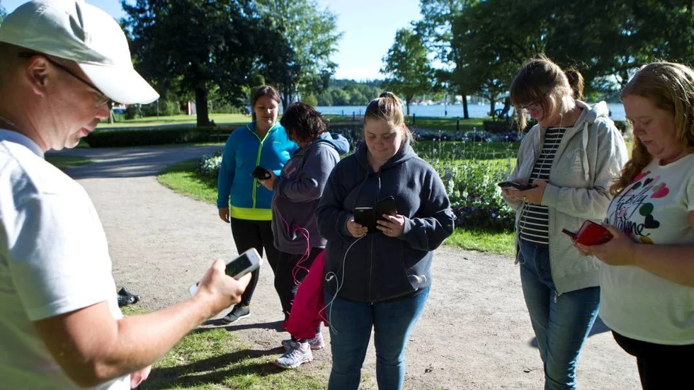 VÄNTAN. Det gäller att ha tålamod när man väntar in den stora bossen.