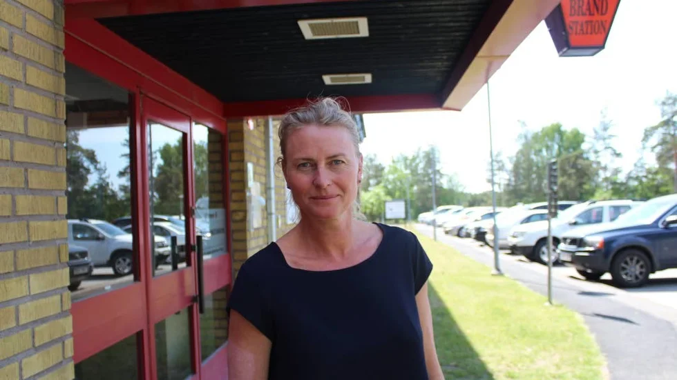 Andrea Brändström, säkerhetsskyddschef i Västervik.
