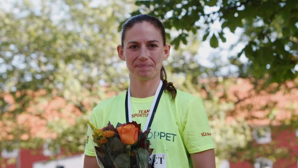 Johanna Eriksson har varit överlägsen etta tidigare i år. men i år fick hon nöja sig med en andra plats.